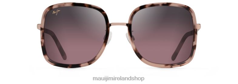 Maui Jim Sunglasses Ireland 2J26J81 | Maui Jim Pua Polarized Fashion Sunglasses Pink Tortoise with Rose Gold/Rose