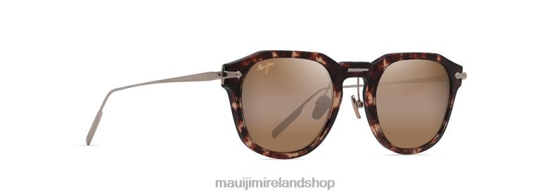 Maui Jim Ireland 2J26J43 | Maui Jim Alika Polarized Luxury Sunglasses Tortoise with Gold/HCL Bronze