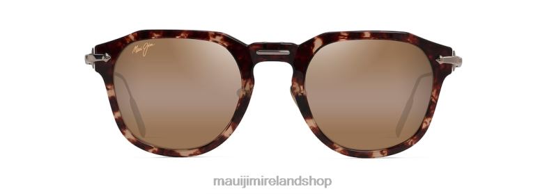 Maui Jim Ireland 2J26J43 | Maui Jim Alika Polarized Luxury Sunglasses Tortoise with Gold/HCL Bronze