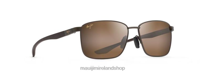 Maui Jim Sunglasses Ireland 2J26J168 | Maui Jim Ka'Ala Polarized Rectangular Sunglasses Bronze/HCL Bronze