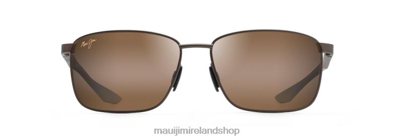 Maui Jim Sunglasses Ireland 2J26J168 | Maui Jim Ka\'Ala Polarized Rectangular Sunglasses Bronze/HCL Bronze