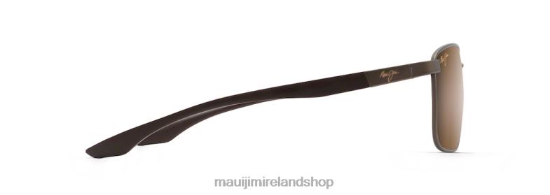 Maui Jim Sunglasses Ireland 2J26J168 | Maui Jim Ka\'Ala Polarized Rectangular Sunglasses Bronze/HCL Bronze