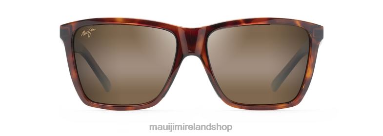Maui Jim Sunglasses Ireland 2J26J210 | Maui Jim Cruzem Polarized Rectangular Sunglasses Tortoise/HCL Bronze