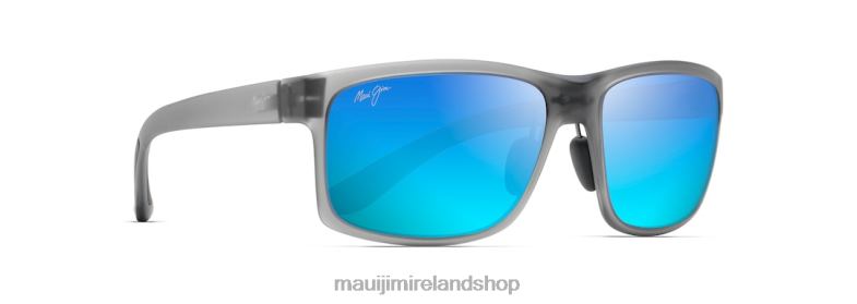 Translucent Matte Grey/Blue Hawaii