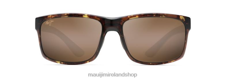 Maui Jim Sunglasses Ireland 2J26J345 | Maui Jim Pokowai Arch Polarized Rectangular Sunglasses Olive Tortoise/HCL Bronze
