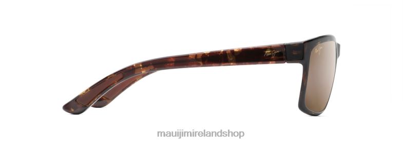 Maui Jim Sunglasses Ireland 2J26J345 | Maui Jim Pokowai Arch Polarized Rectangular Sunglasses Olive Tortoise/HCL Bronze
