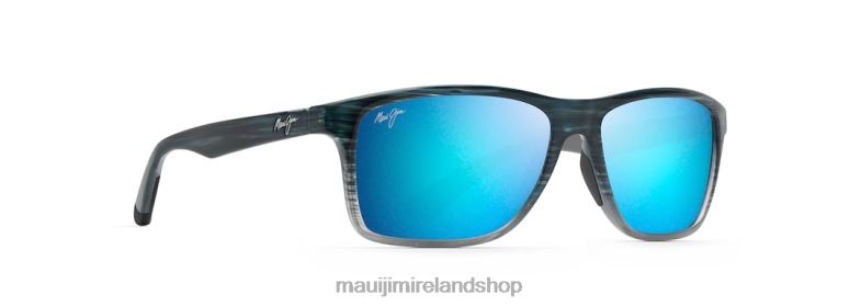 Blue Black Stripe Fade/Blue Hawaii