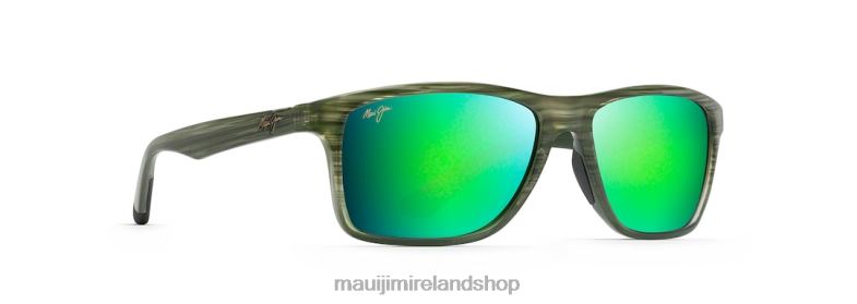 Olive Stripe Fade/Green