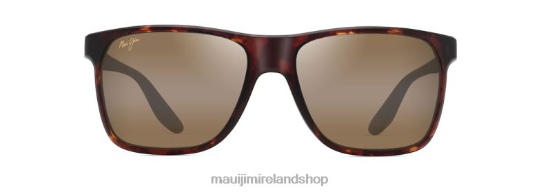Maui Jim Sunglasses Ireland 2J26J39 | Maui Jim Pailolo Polarized Rectangular Sunglasses Matte Tortoise/HCL Bronze