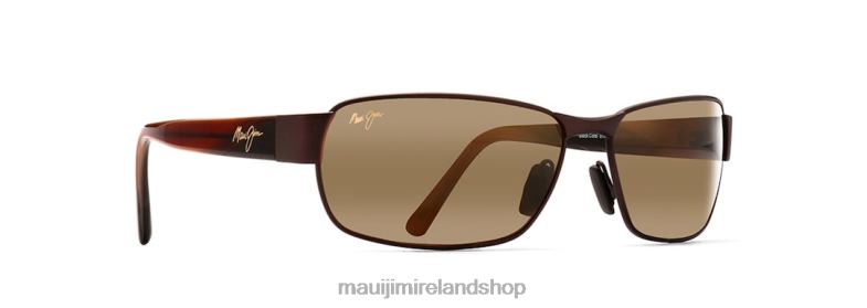 Maui Jim Sunglasses Ireland 2J26J436 | Maui Jim Black Coral Polarized Rectangular Sunglasses Matte Bronze/HCL Bronze