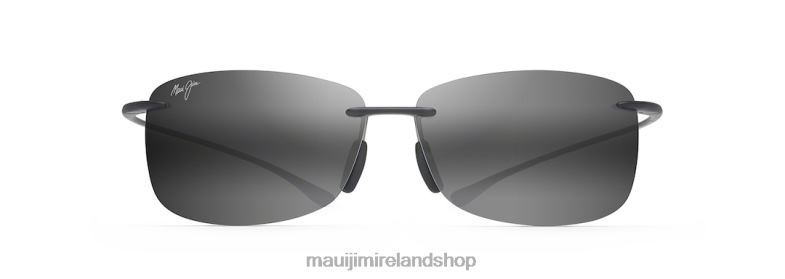 Maui Jim Sunglasses Ireland 2J26J237 | Maui Jim Akau Polarized Rimless Sunglasses Matte Grey/Neutral Grey