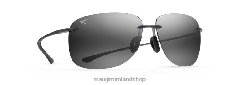 Maui Jim Sunglasses Ireland 2J26J268 | Maui Jim Hikina Polarized Rimless Sunglasses Matte Grey/Neutral Grey