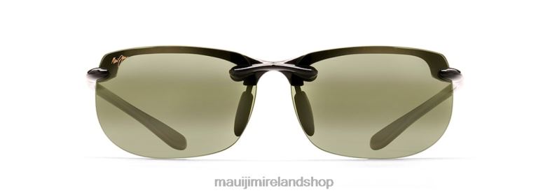 Maui Jim Sunglasses Ireland 2J26J285 | Maui Jim Banyans Polarized Rimless Sunglasses Gloss Black/HT
