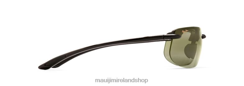 Maui Jim Sunglasses Ireland 2J26J285 | Maui Jim Banyans Polarized Rimless Sunglasses Gloss Black/HT