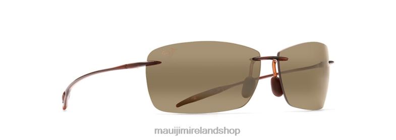Maui Jim Sunglasses Ireland 2J26J315 | Maui Jim Lighthouse Polarized Rimless Sunglasses Rootbeer/HCL Bronze