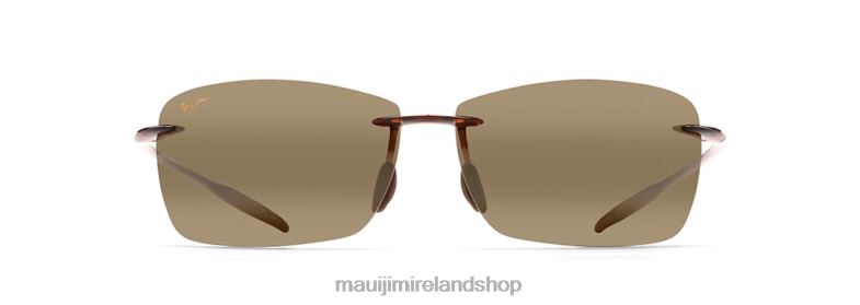 Maui Jim Sunglasses Ireland 2J26J315 | Maui Jim Lighthouse Polarized Rimless Sunglasses Rootbeer/HCL Bronze
