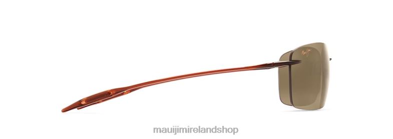 Maui Jim Sunglasses Ireland 2J26J315 | Maui Jim Lighthouse Polarized Rimless Sunglasses Rootbeer/HCL Bronze