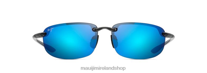 Maui Jim Sunglasses Ireland 2J26J391 | Maui Jim Ho\'Okipa Polarized Rimless Sunglasses Smoke Grey/Blue Hawaii