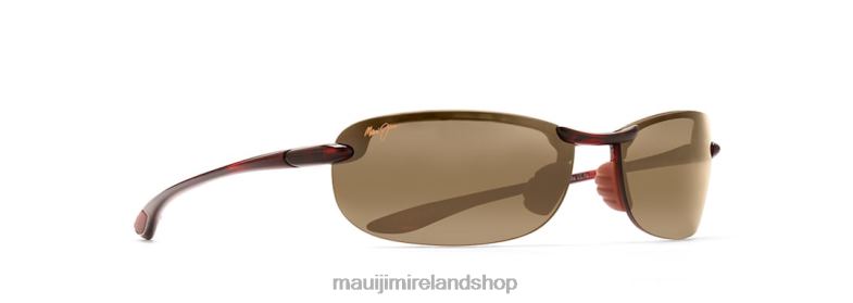 Maui Jim Sunglasses Ireland 2J26J396 | Maui Jim Makaha Polarized Rimless Sunglasses Tortoise/HCL Bronze