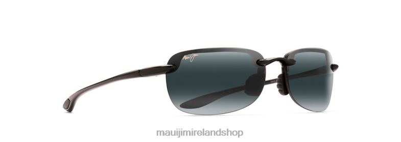 Maui Jim Sunglasses Ireland 2J26J431 | Maui Jim Sandy Beach Polarized Rimless Sunglasses Gloss Black/Neutral Grey