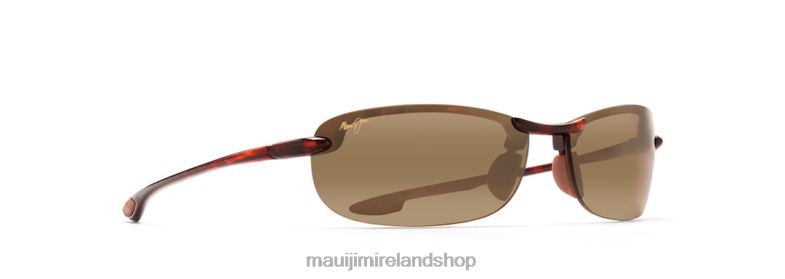 Maui Jim Sunglasses Ireland 2J26J439 | Maui Jim Makaha Reader Asian Fit Polarized Rimless Sunglasses Tortoise/HCL Bronze