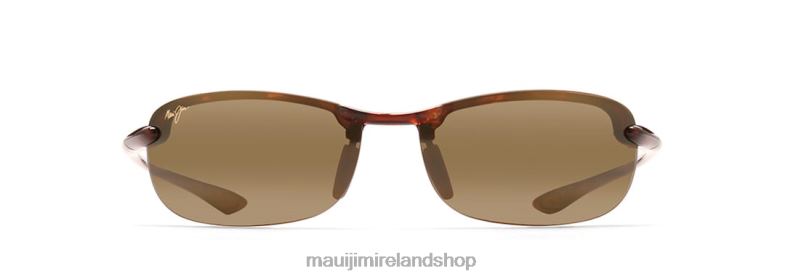 Maui Jim Sunglasses Ireland 2J26J439 | Maui Jim Makaha Reader Asian Fit Polarized Rimless Sunglasses Tortoise/HCL Bronze