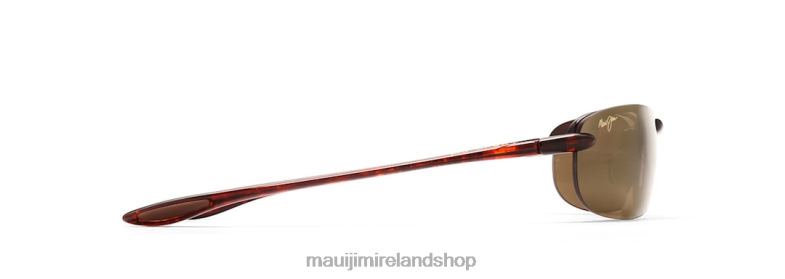 Maui Jim Sunglasses Ireland 2J26J439 | Maui Jim Makaha Reader Asian Fit Polarized Rimless Sunglasses Tortoise/HCL Bronze
