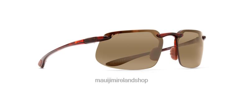 Maui Jim Sunglasses Ireland 2J26J443 | Maui Jim Kanaha Asian Fit Polarized Rimless Sunglasses Tortoise/HCL Bronze