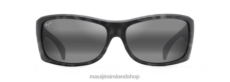 Maui Jim Ireland 2J26J112 | Maui Jim Equator Polarized Wrap Sunglasses Grey Tortoise/Neutral Grey