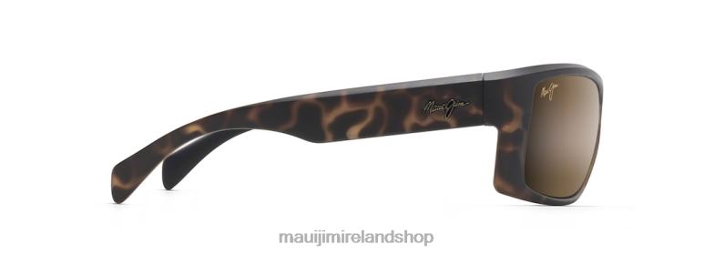 Maui Jim Sunglasses 2J26J114 | Maui Jim Equator Polarized Wrap Sunglasses Caramel Tortoise/HCL Bronze