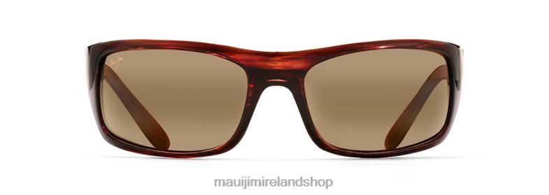Maui Jim Sunglasses 2J26J273 | Maui Jim Peahi Polarized Wrap Sunglasses Tortoise/HCL Bronze