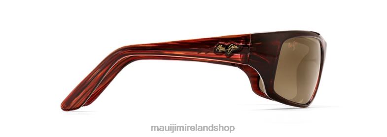 Maui Jim Sunglasses 2J26J273 | Maui Jim Peahi Polarized Wrap Sunglasses Tortoise/HCL Bronze